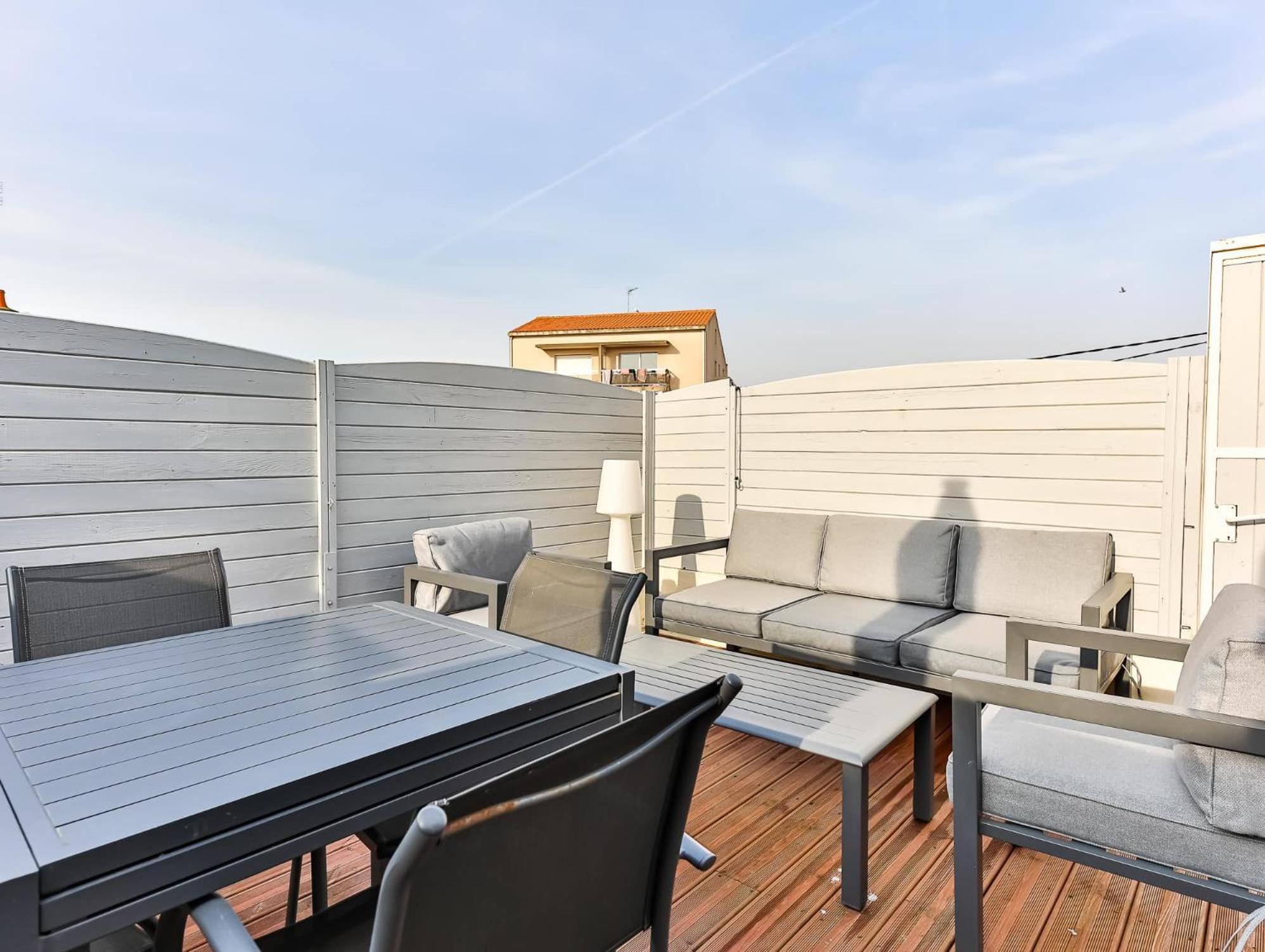 Les Sables-dʼOlonne Chaleureux Logement-Centre Ville-Proche Gare-Plage מראה חיצוני תמונה