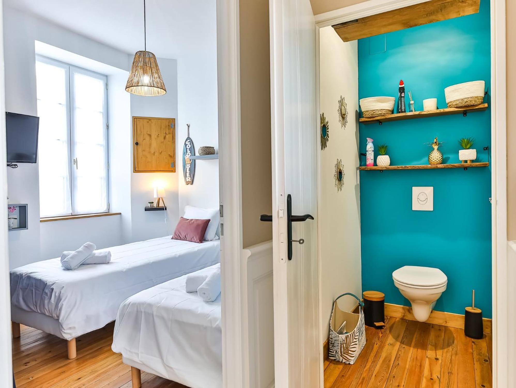 Les Sables-dʼOlonne Chaleureux Logement-Centre Ville-Proche Gare-Plage מראה חיצוני תמונה